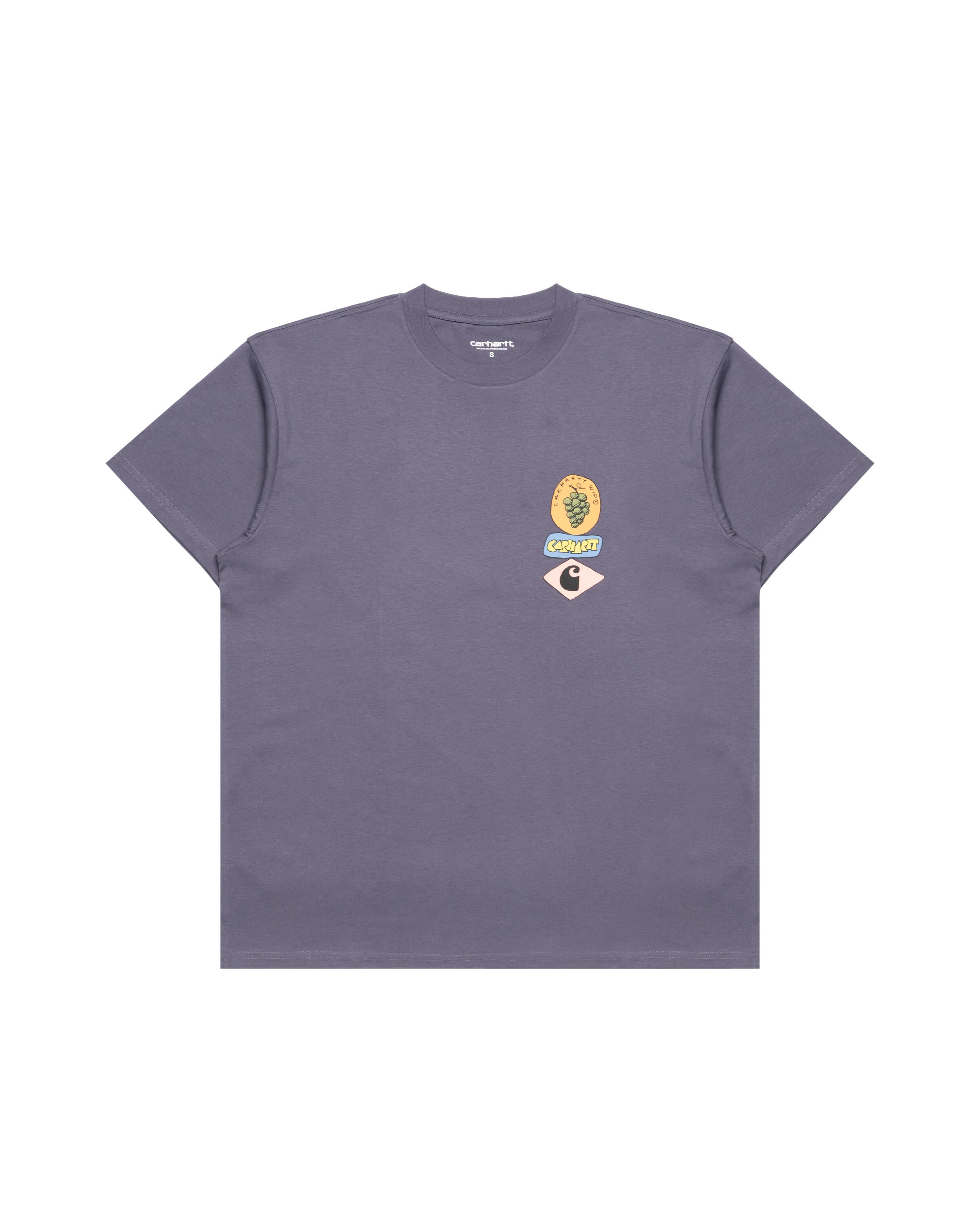 carhartt wip ラグマット Carhartt WIP Stacked Grapes T-Shirt | I036902.3RIXX | AFEW STORE